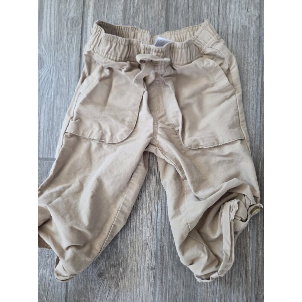 Janie and Jack Beige Cargo Pants Size 2T. EUC